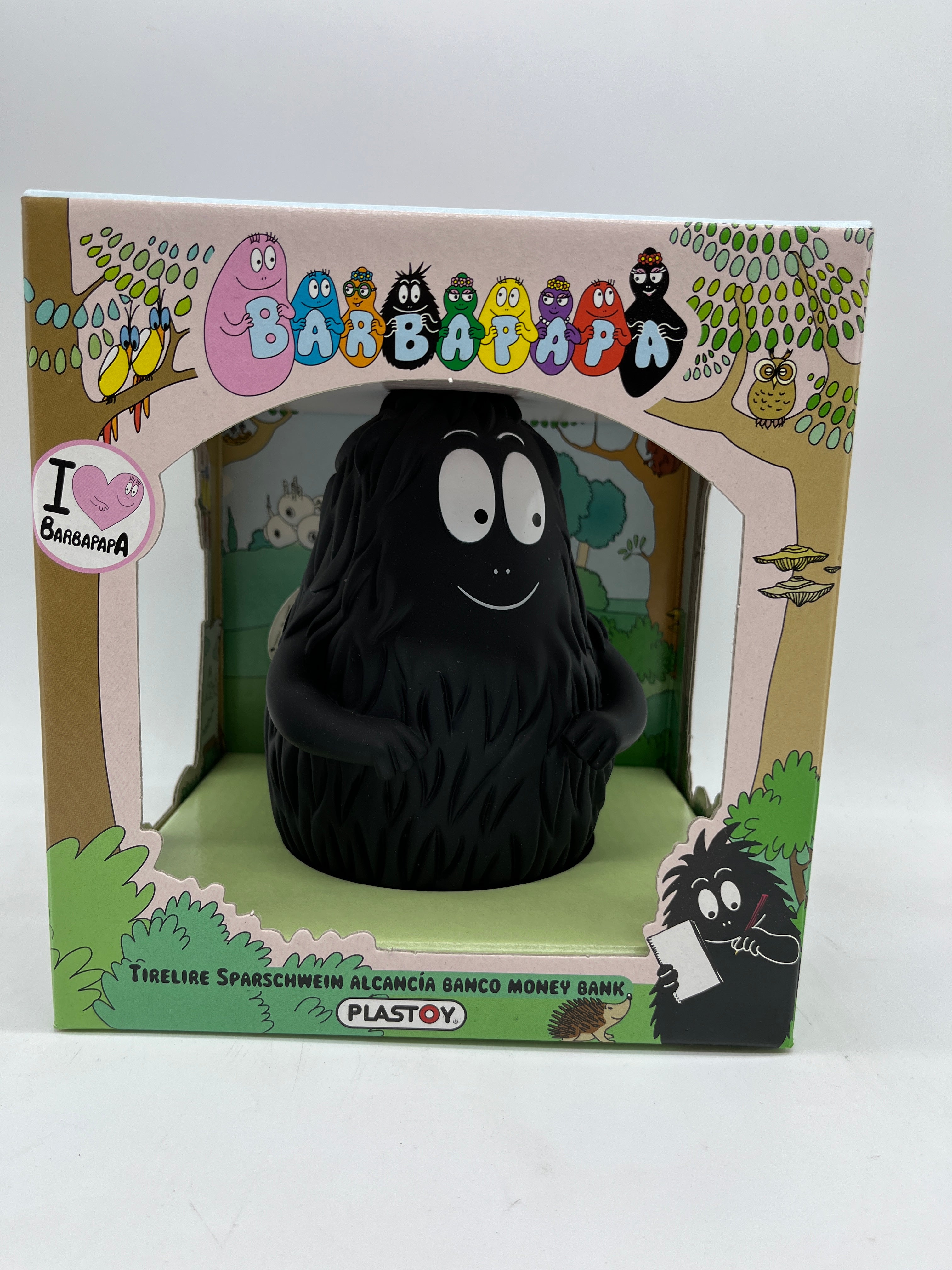 Barbapapa Plüschfigur Barbabo schwarz/behaart 28cm [Import allemand Barbapapa Plüschfigur Barbabo schwarz/behaart 28cm [Import allemand