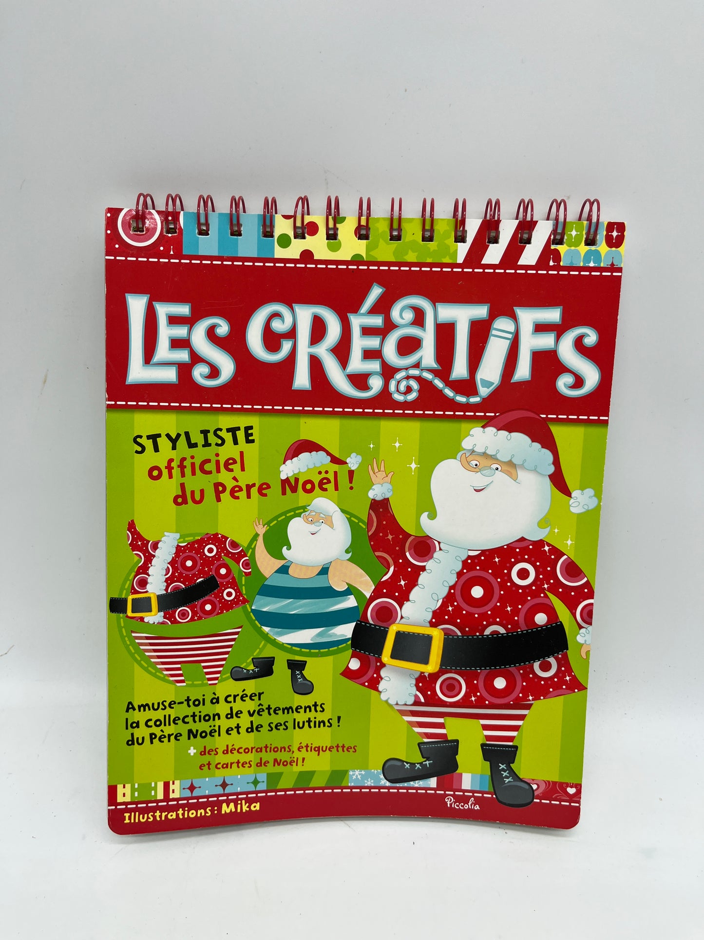 Livre d’activité magazine les creatifs special Noël Neuf !