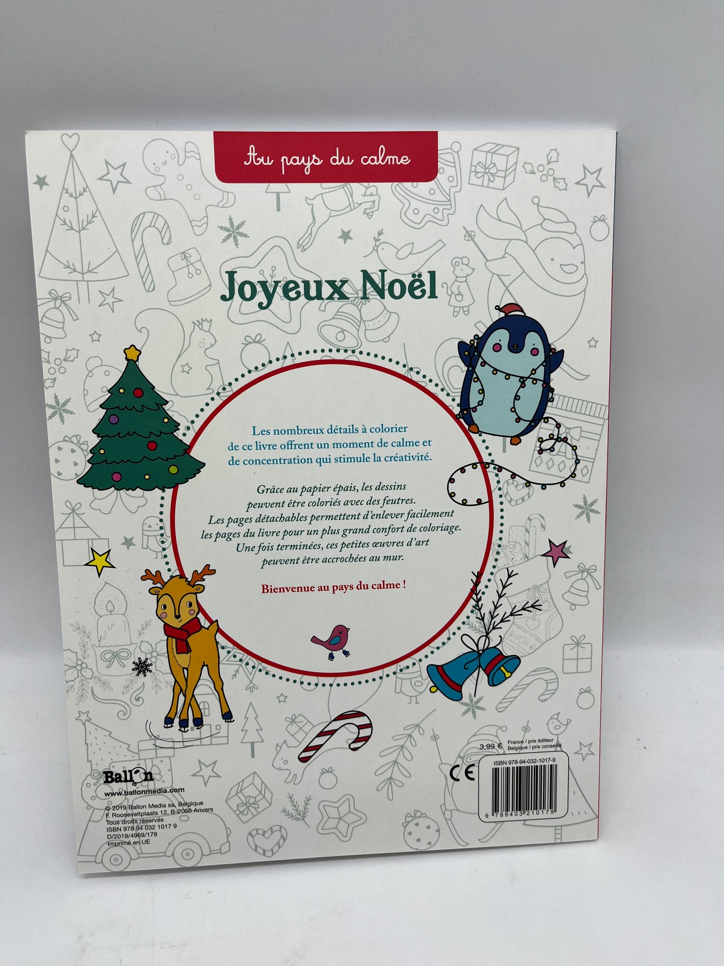 livre d’activité magazine souple Noël Au pays du calme Joyeux Noel spécial Noël  Neuf