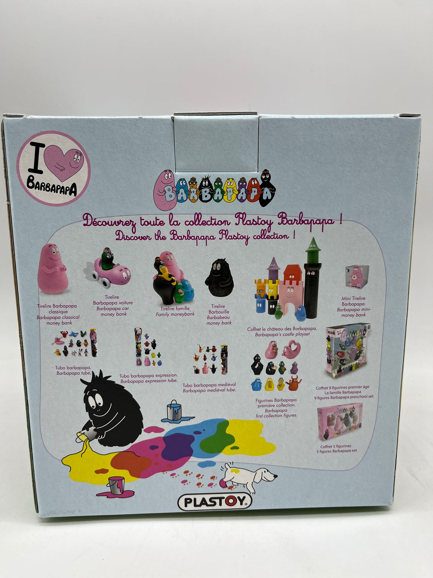 Coffret  Tirelire Barbapapa modèle Barbouille Neuf