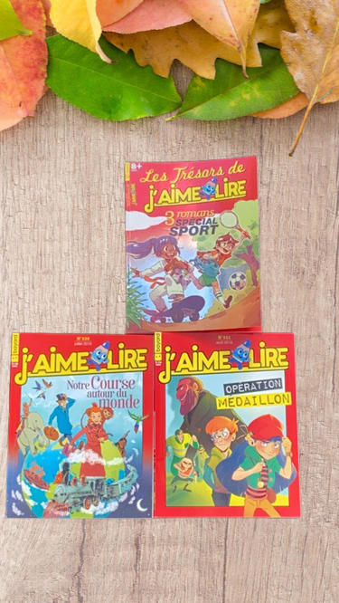 Lot de 3 livres J'aime lire 7-10 ans Neuf !