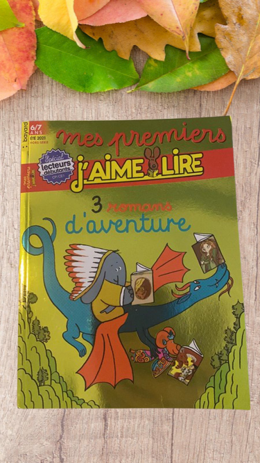 Magazine mes premiers j'aime lire Neuf 3 romans !  Niveau CP CE1 !