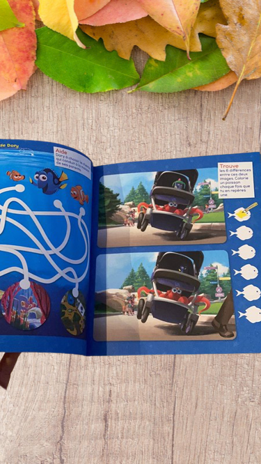 Magazine Mickey Junior Disney avec ses crayons Jeux histoires activité Neuf