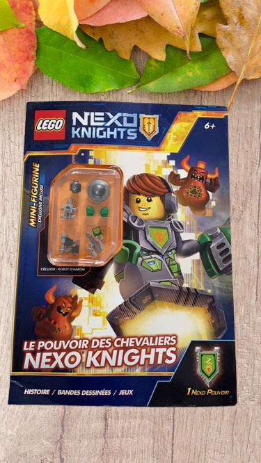 Magazine LEGO Nexo Knights avec sachet 1 figurine neuve