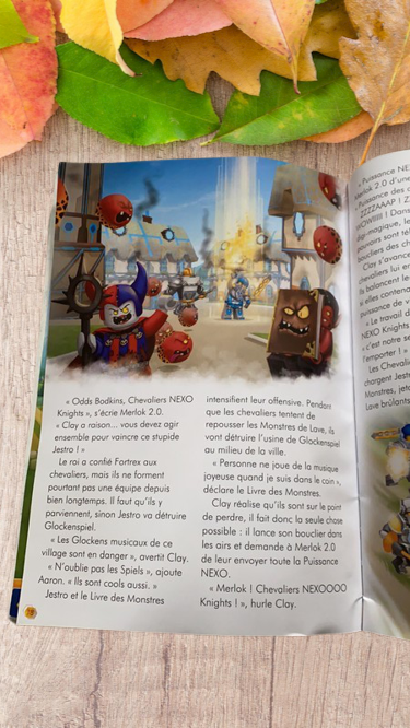 Magazine LEGO Nexo Knights avec sachet 1 figurine neuve