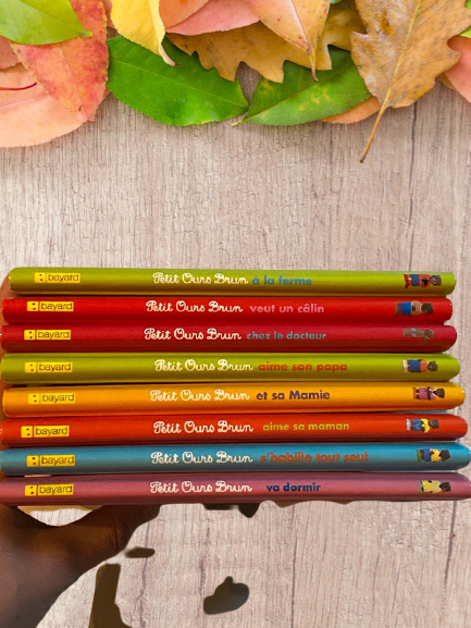 Lot de 8 livres Petit Ours brun Neuf valeur de 50 €