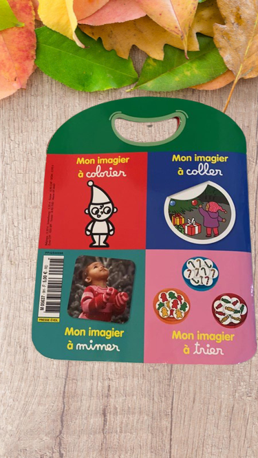 Magazine Livre souple Picoti théme Noel stickers coloriage histoires Neuf