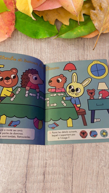 Magazine livre Toupie jeux Ecole 148 gommettes jeu histoires Neuf